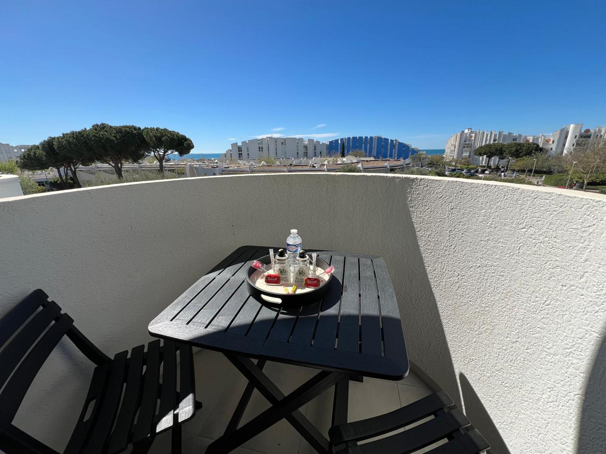 Superbe Studio Cabine Vue Mer 3 Etoiles * La Grande-Motte Esterno foto